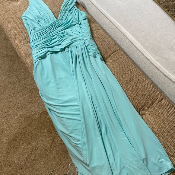 BCBGMAXAZRIA blue/teal anything dress up dress - Picture 9 of 12